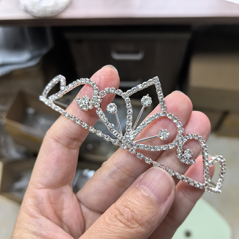 Silver Color Rhinestone Bridal - Women'S Vintage Accessories ulasan dan harga