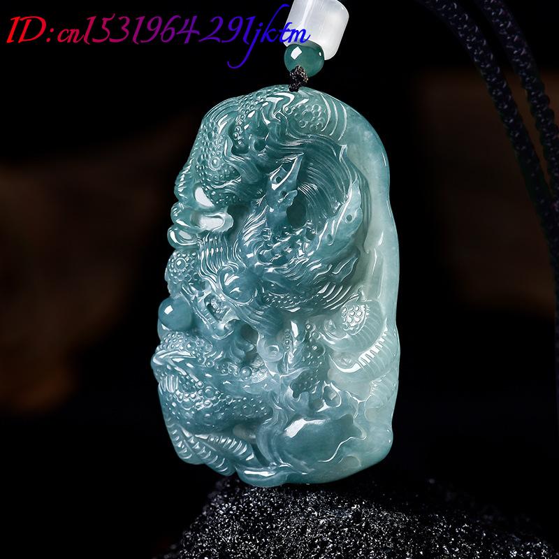 Natural Burmese Jadeite Dragon - Women'S Accessories Designer ulasan dan harga