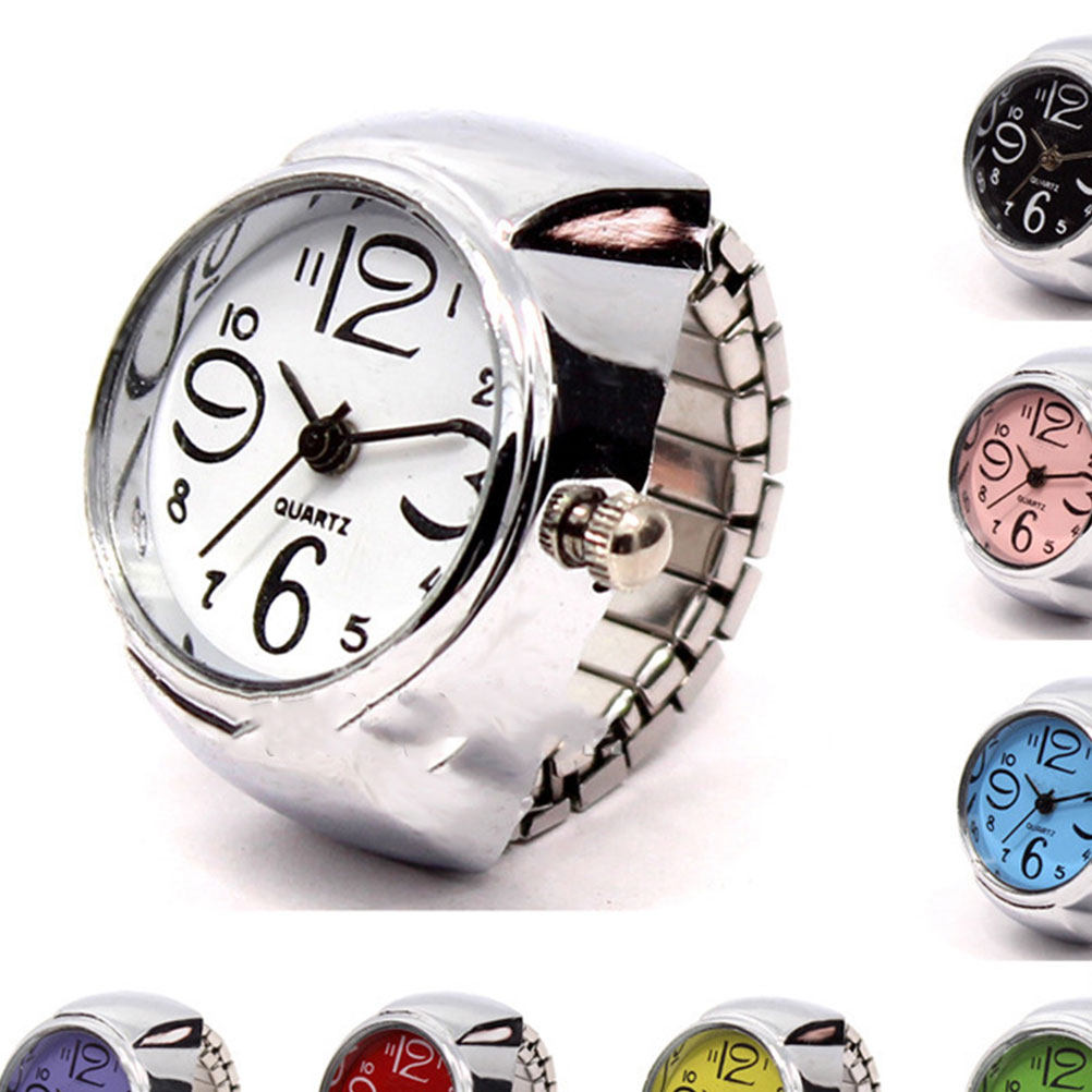 2Pcs Couple Ring Watches Mini  - Women'S Accessories To Wear With Watch ulasan dan harga