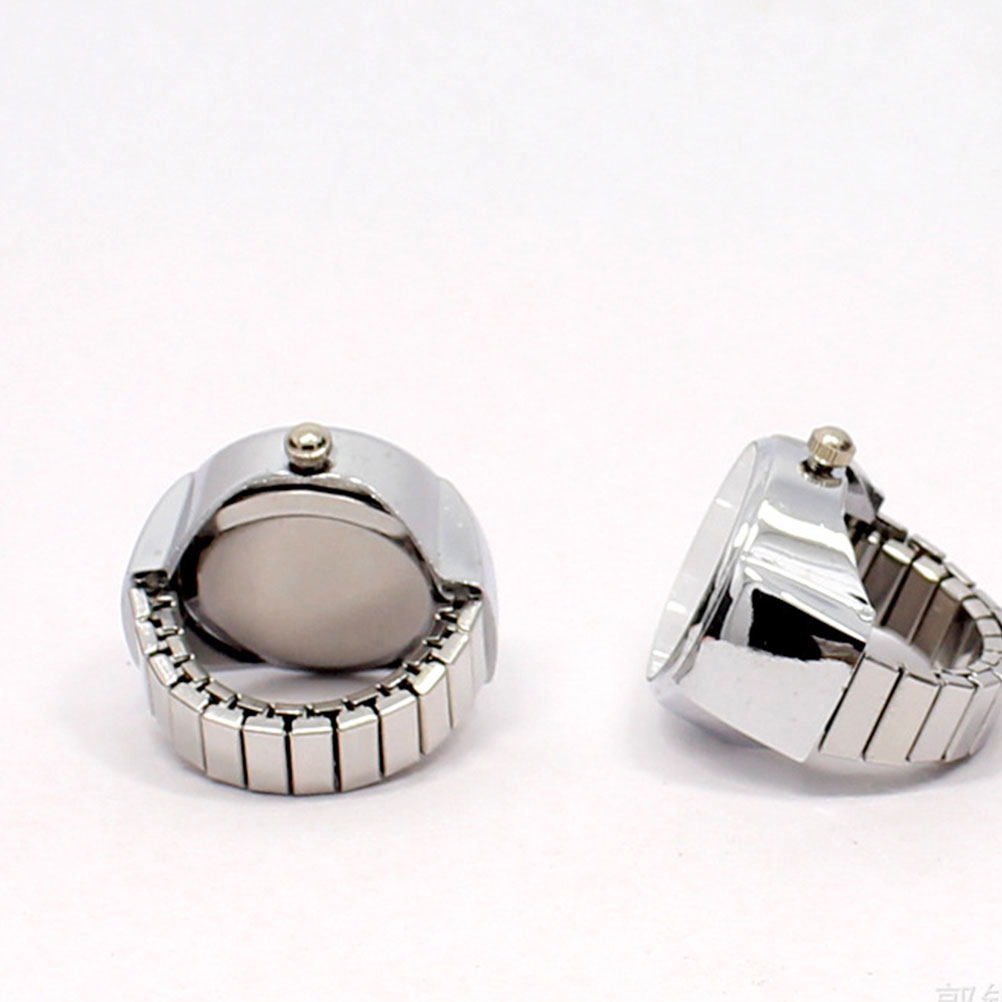 2Pcs Couple Ring Watches Mini  - Women'S Accessories To Wear With Watch ulasan dan harga