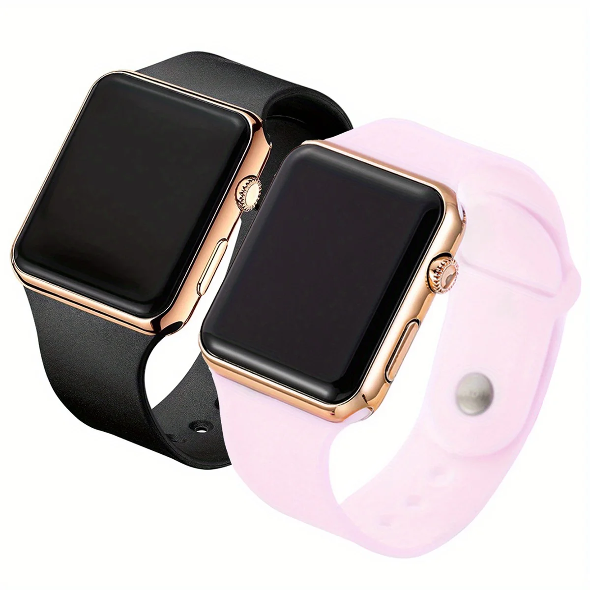 2pcs Couples Watch LED Display - Women Accessories Display ulasan dan harga