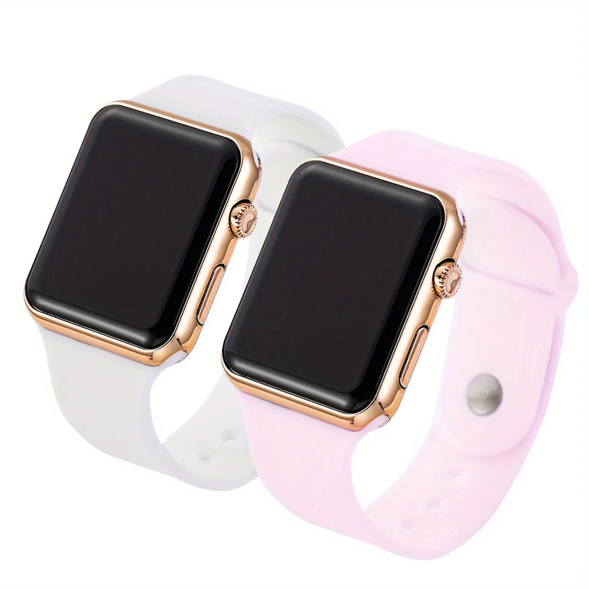 2pcs Couples Watch LED Display - Women Accessories Display ulasan dan harga