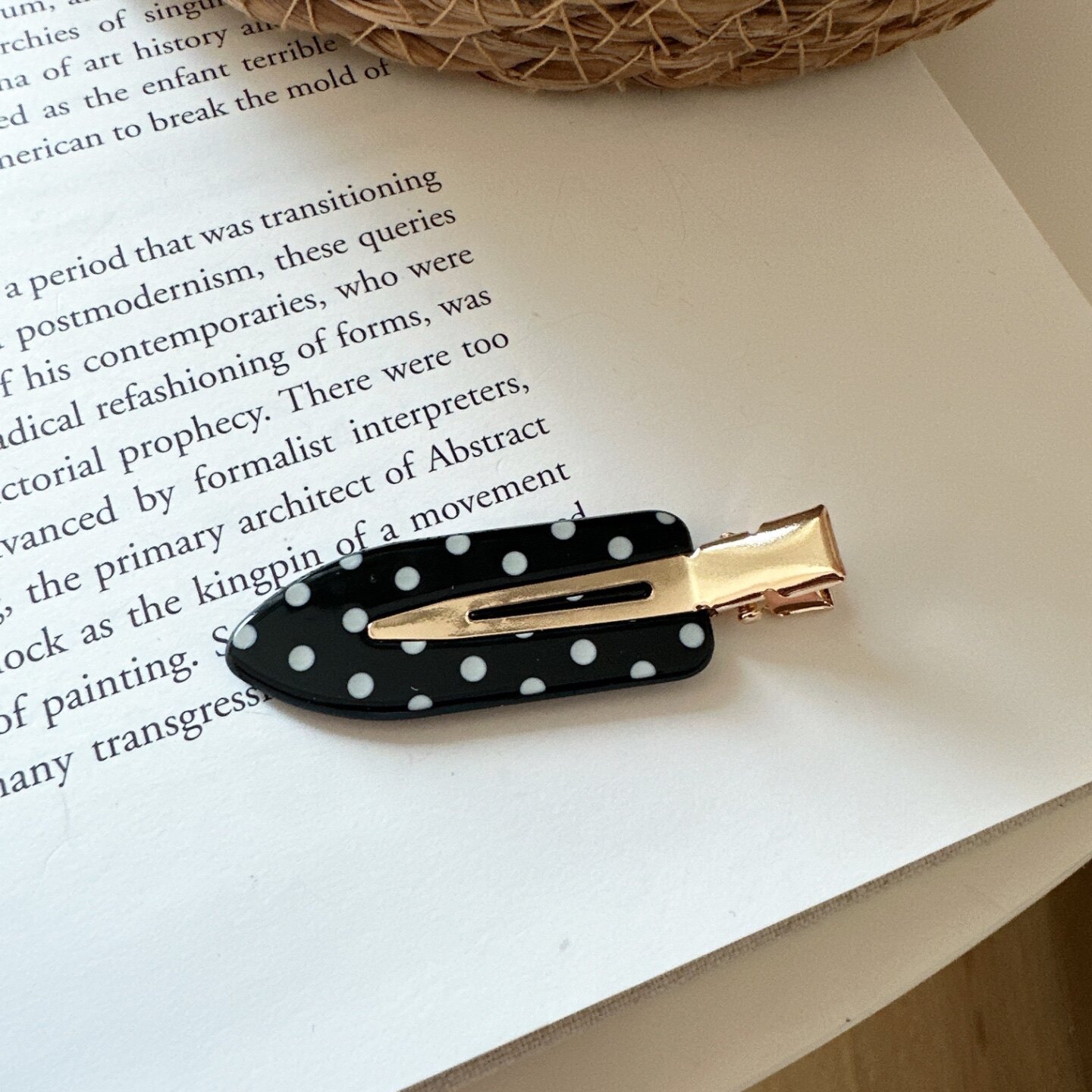 Vintage Polka Dot Hair Clips f - Women'S Vintage Accessories ulasan dan harga