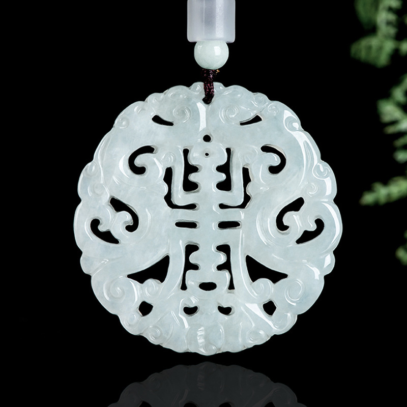 Burmese Jadeite Dragon Pendant - Women'S Vintage Accessories ulasan dan harga