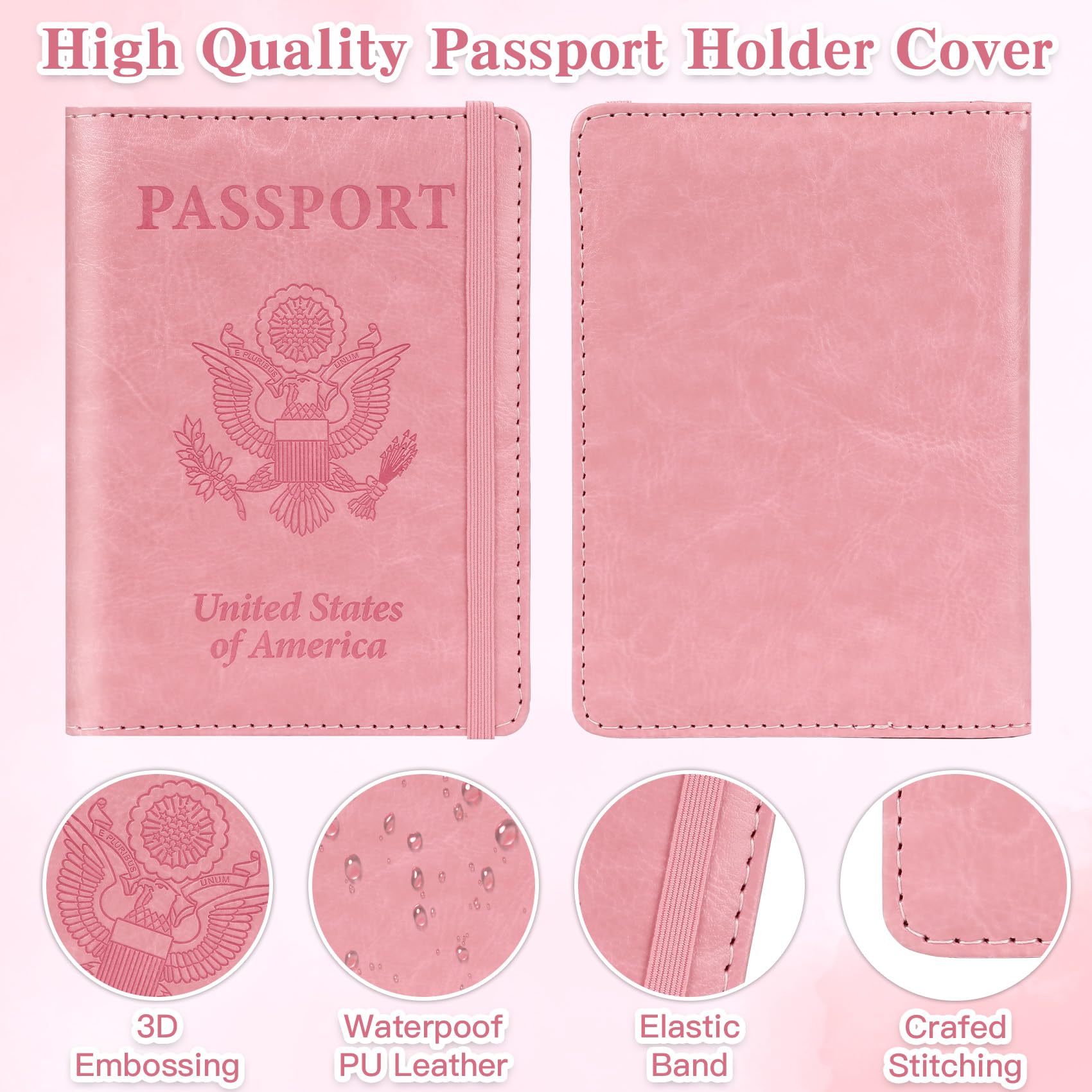 Passport Holder for Travel, Rf - Women'S Essential Accessories ulasan dan harga