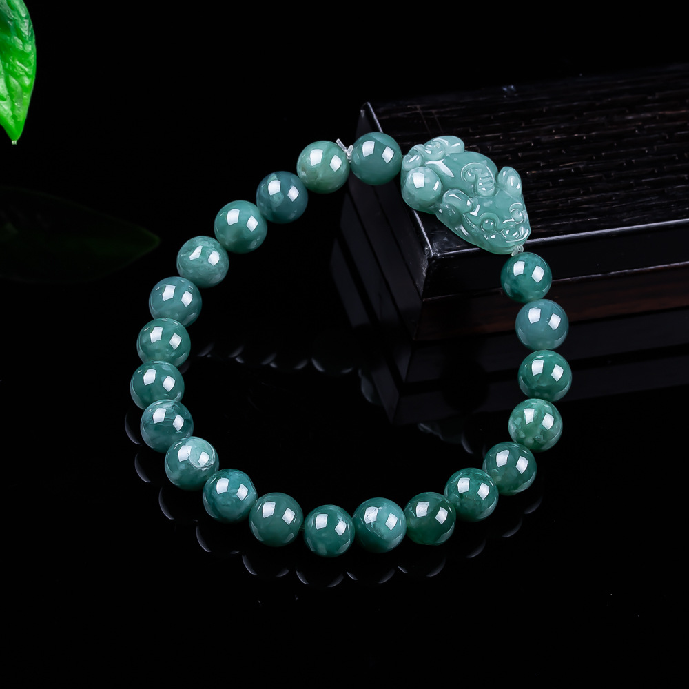 Natural Burmese Jadeite Pixiu  - Women'S Vintage Accessories ulasan dan harga