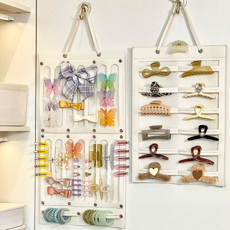 Hanging Hair Claws Clip Storag - Women Accessories Display ulasan dan harga