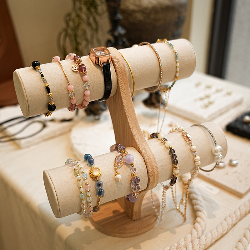 Double Layer Rack Organizer Wo - Women Accessories Display ulasan dan harga