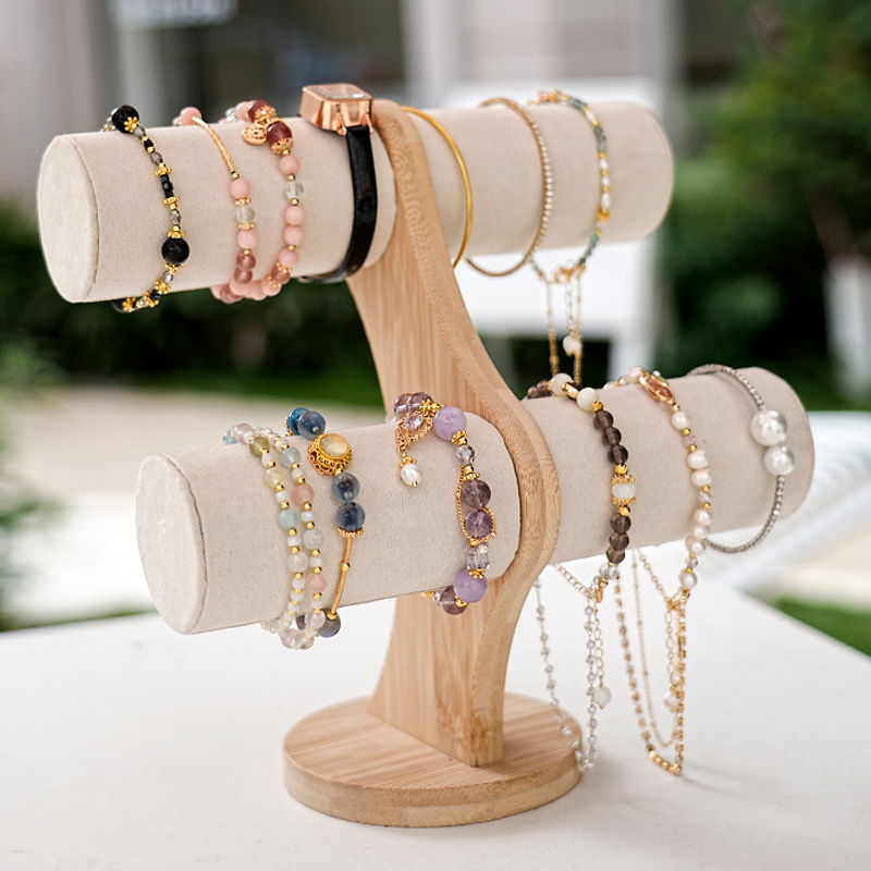 Double Layer Rack Organizer Wo - Women Accessories Display ulasan dan harga