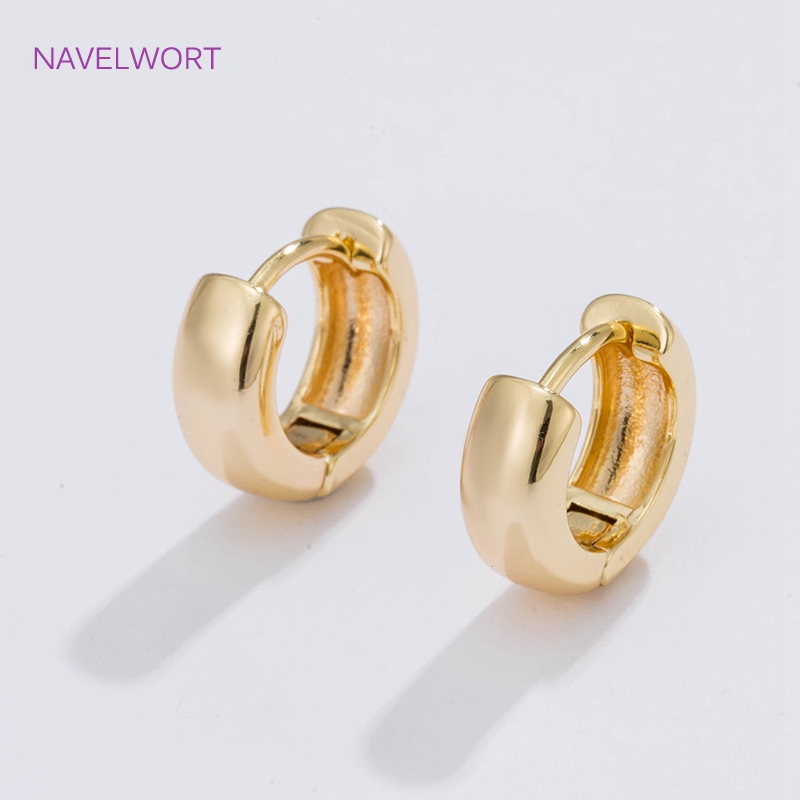 6 Sizes Gold Plated Circle Hoo - Women Accessories Earrings ulasan dan harga