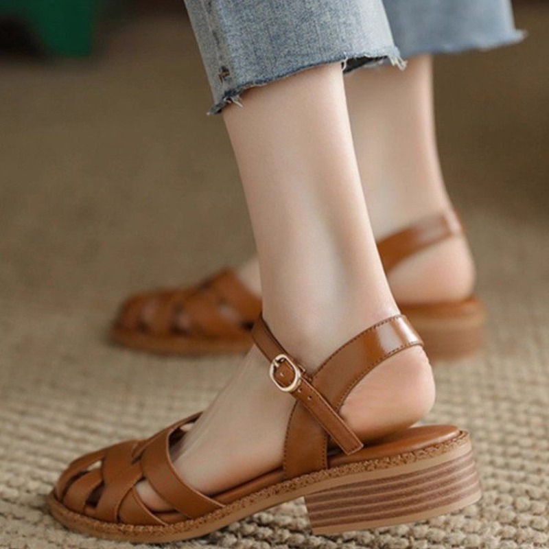 Shoes Female 2025 Buckle Strap - Women'S Accessories Trends 2025 ulasan dan harga