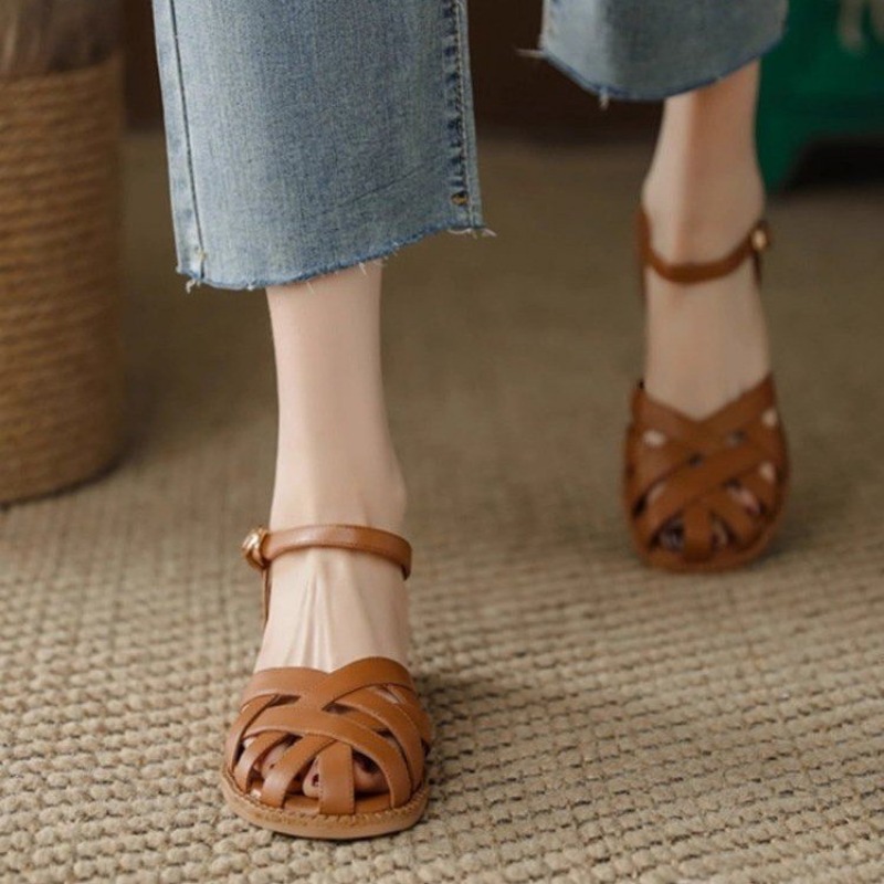 Shoes Female 2025 Buckle Strap - Women'S Accessories Trends 2025 ulasan dan harga