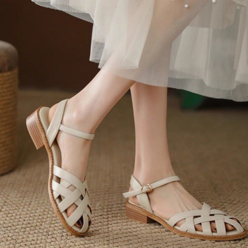 Shoes Female 2025 Buckle Strap - Women'S Accessories Trends 2025 ulasan dan harga