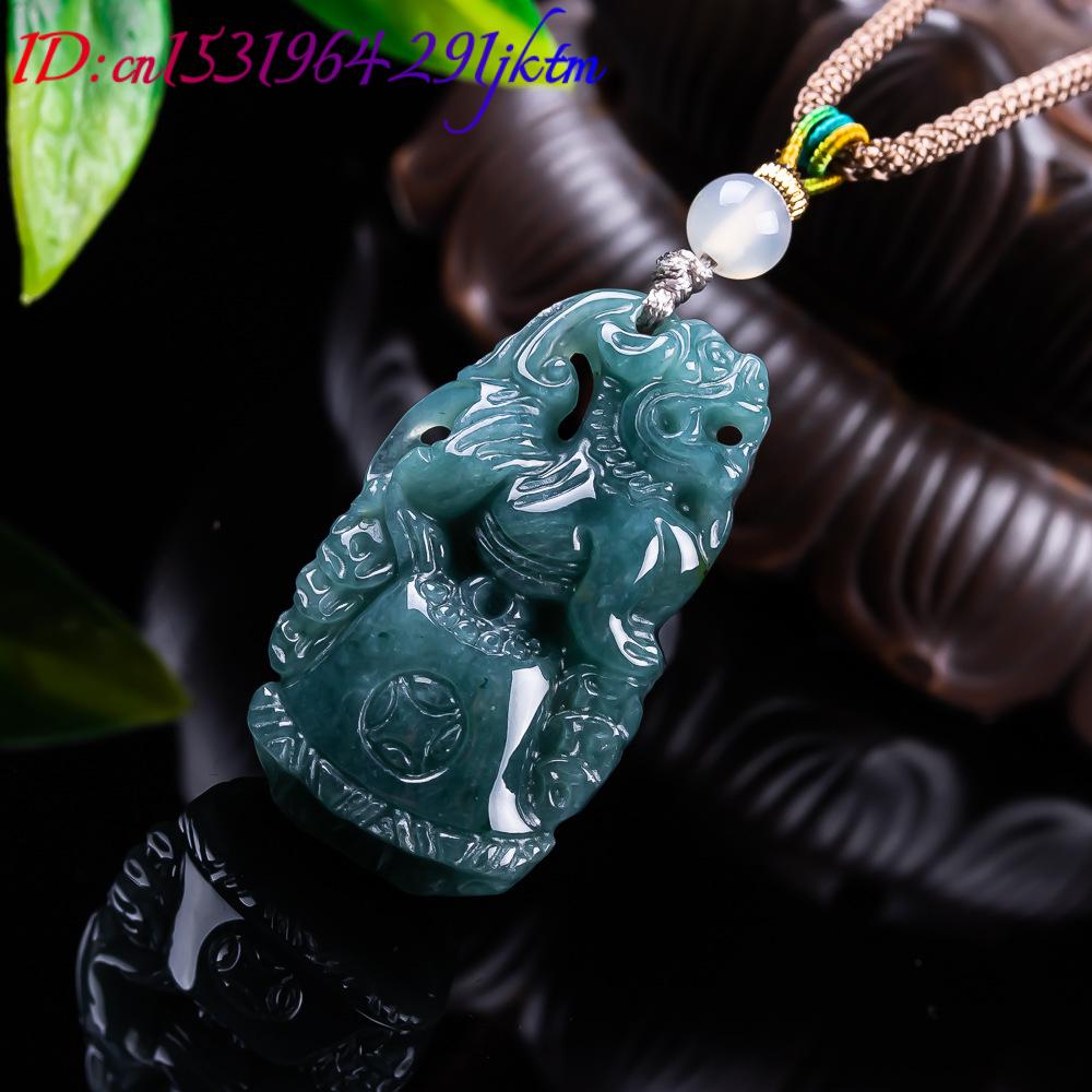 Burmese Jadeite Pixiu Pendant  - Women'S Accessories Designer ulasan dan harga
