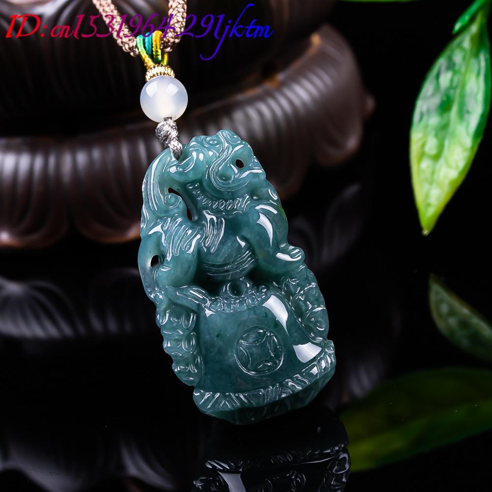 Burmese Jadeite Pixiu Pendant  - Women'S Accessories Designer ulasan dan harga