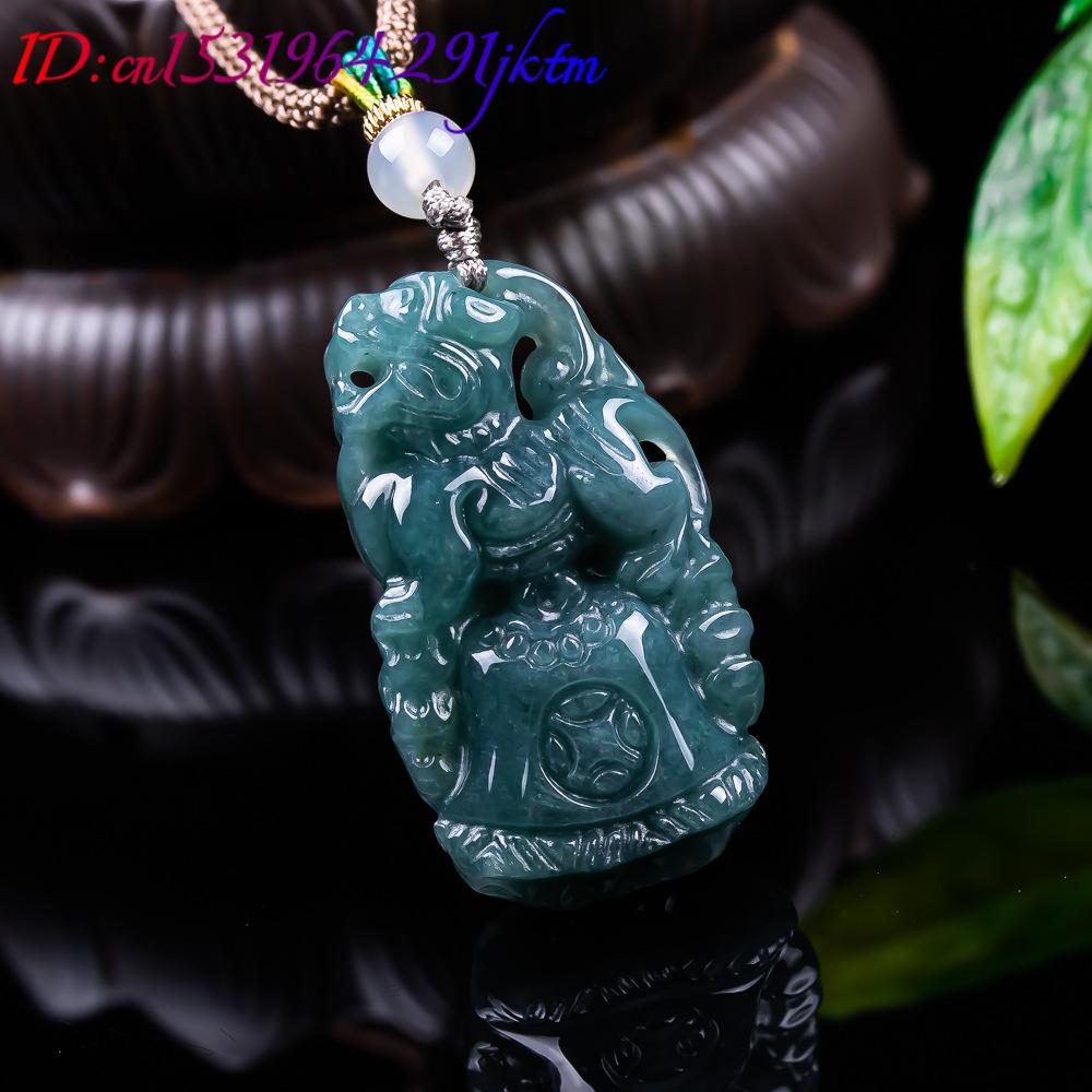 Burmese Jadeite Pixiu Pendant  - Women'S Accessories Designer ulasan dan harga
