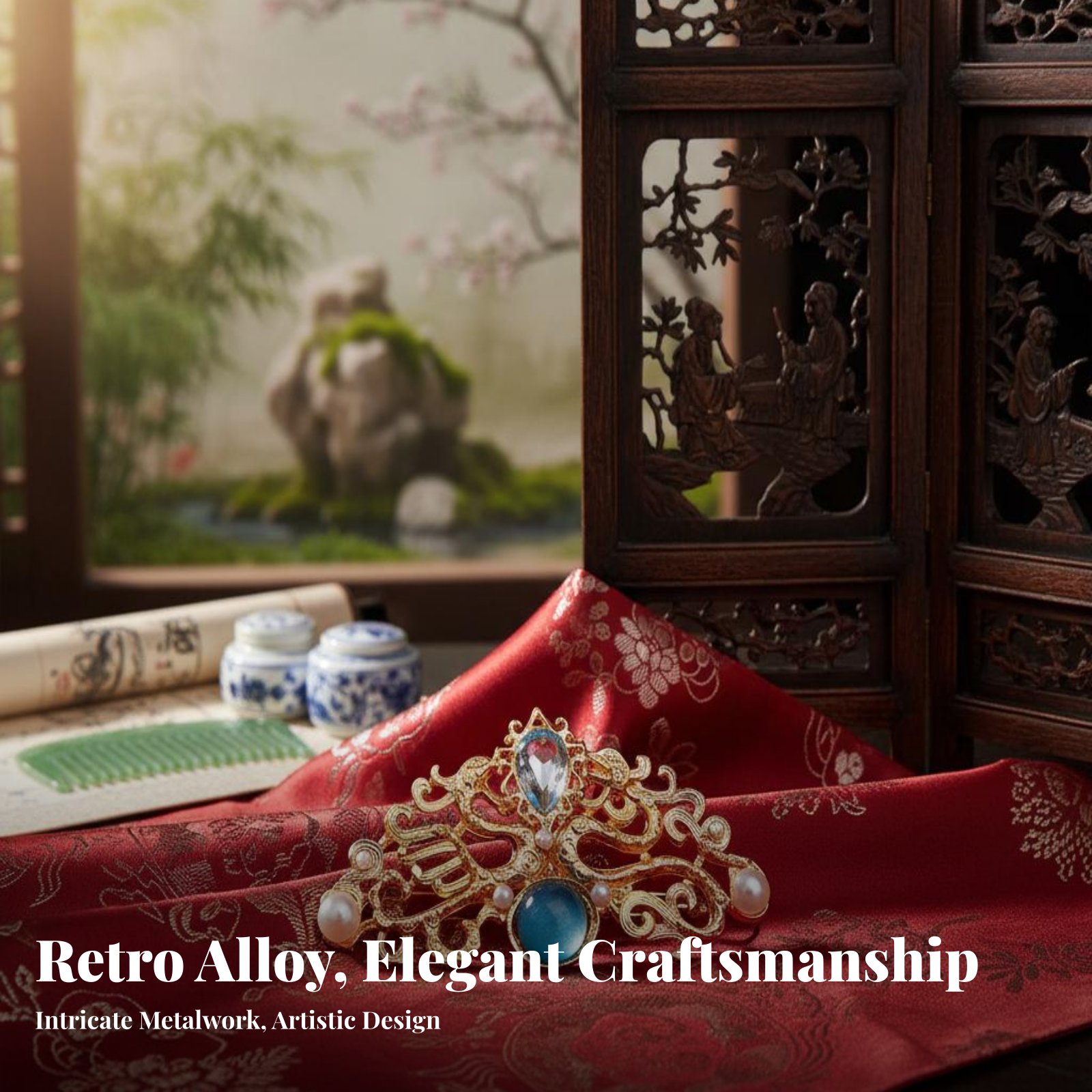 Chinese Traditional Hair Acces - Women'S Accessories Designer ulasan dan harga
