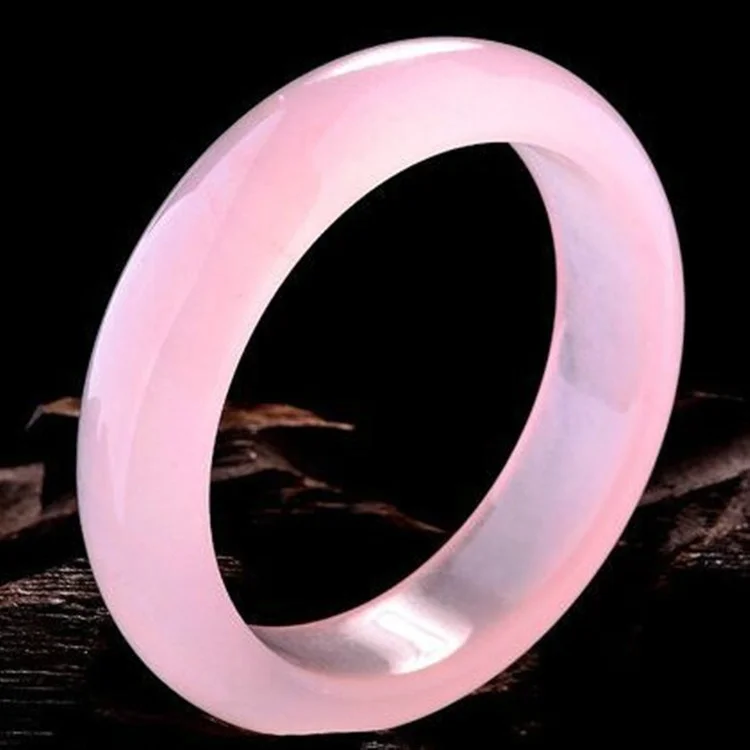 Genuine Natural Pink Jade Bang - Women Accessories For Hand ulasan dan harga
