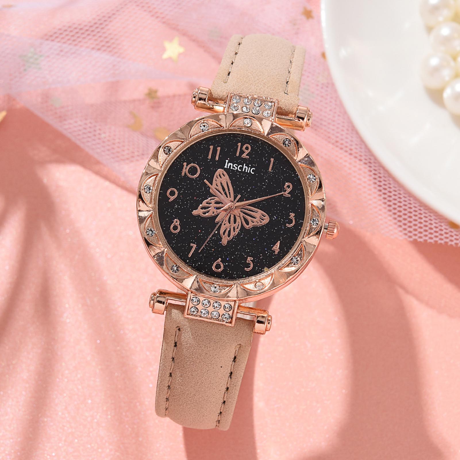 Daily Wear Wristwatch Butterfl - Women'S Accessories To Wear With Watch ulasan dan harga