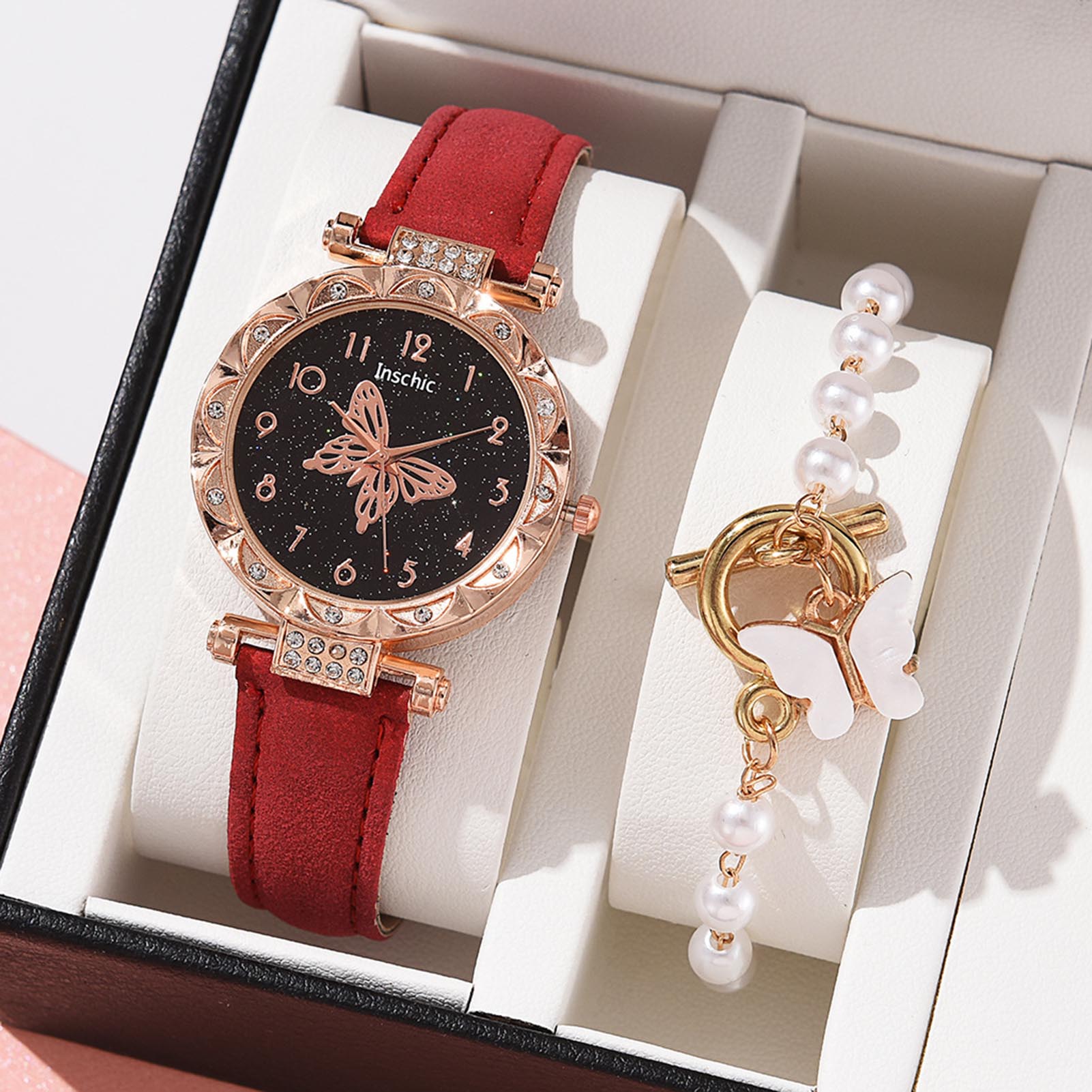 Daily Wear Wristwatch Butterfl - Women'S Accessories To Wear With Watch ulasan dan harga