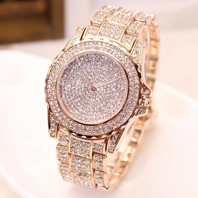 Fashion Crystal Full Steel Wom - Women Accessories Display ulasan dan harga