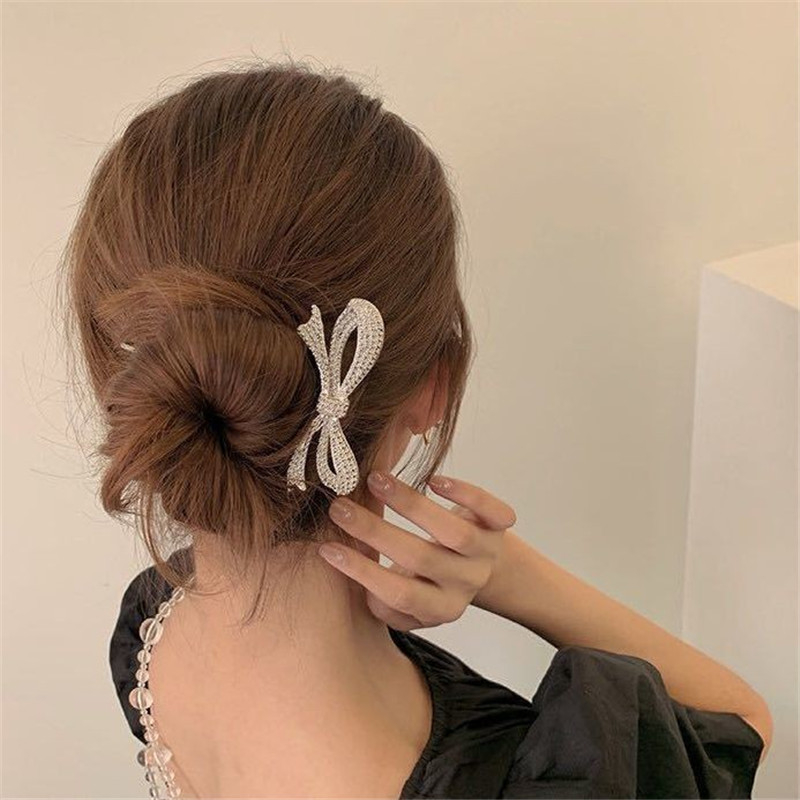 Elegant Women Bowknot Hairpins - Women'S Accessories Designer ulasan dan harga