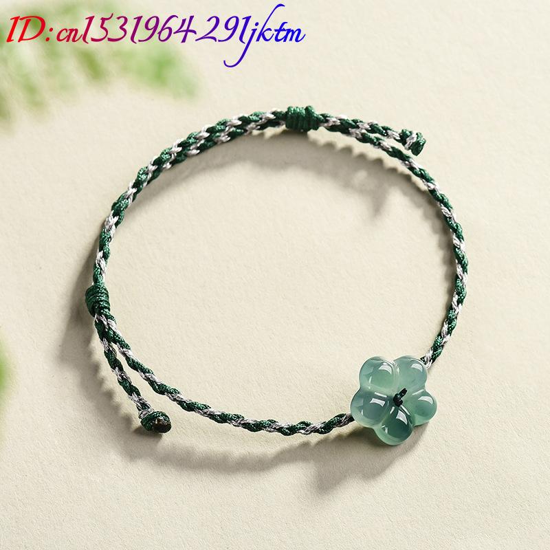 Burmese Jadeite Flower Bracele - Women'S Vintage Accessories ulasan dan harga