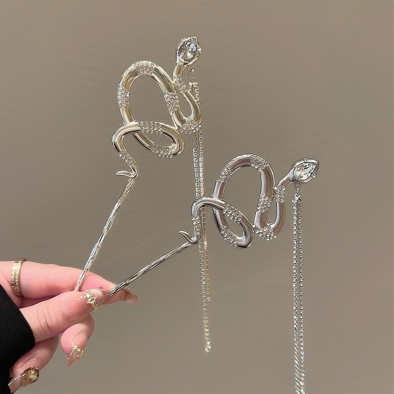 1pc Snake Hair Sticks Tone Ser - Women'S Accessories Designer ulasan dan harga
