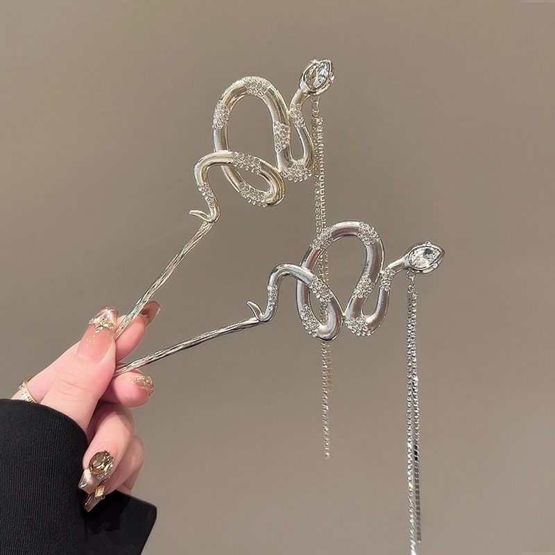 1pc Snake Hair Sticks Tone Ser - Women'S Accessories Designer ulasan dan harga