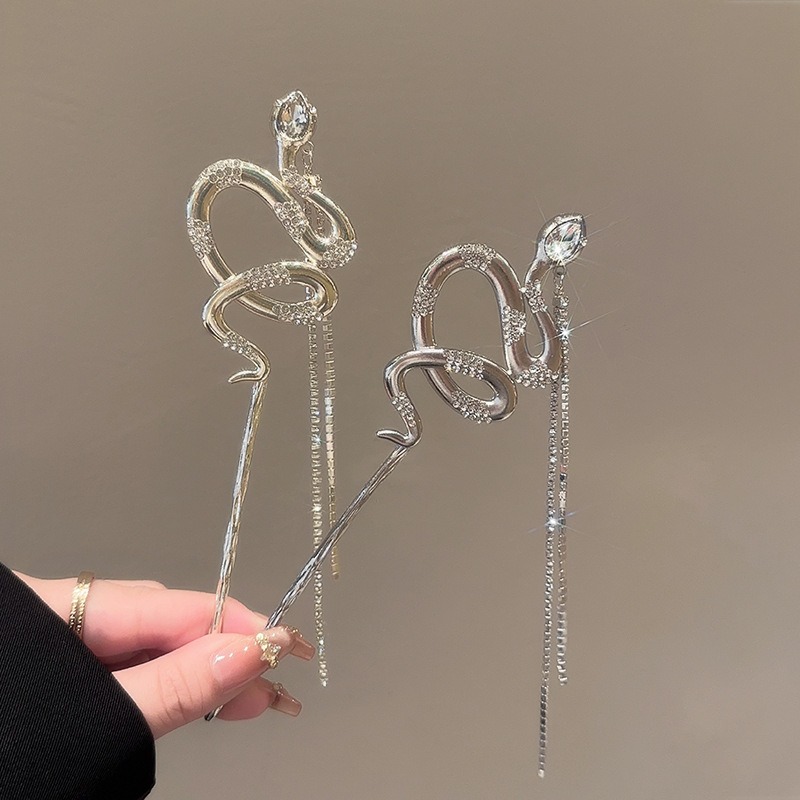 1pc Snake Hair Sticks Tone Ser - Women'S Accessories Designer ulasan dan harga