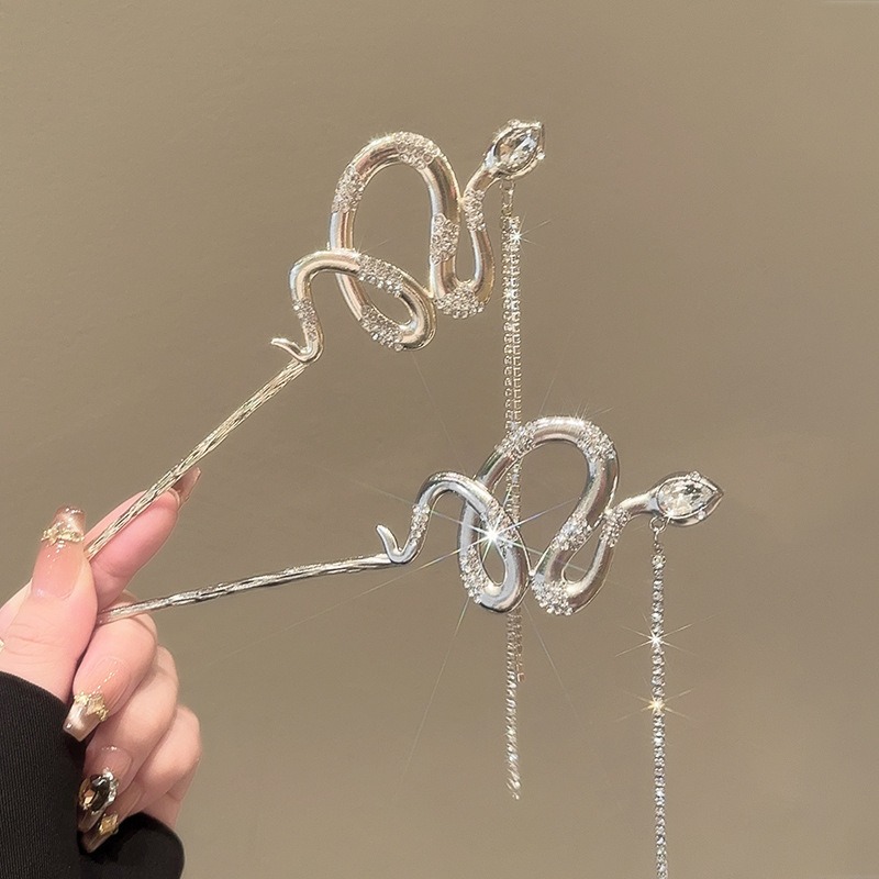 1pc Snake Hair Sticks Tone Ser - Women'S Accessories Designer ulasan dan harga