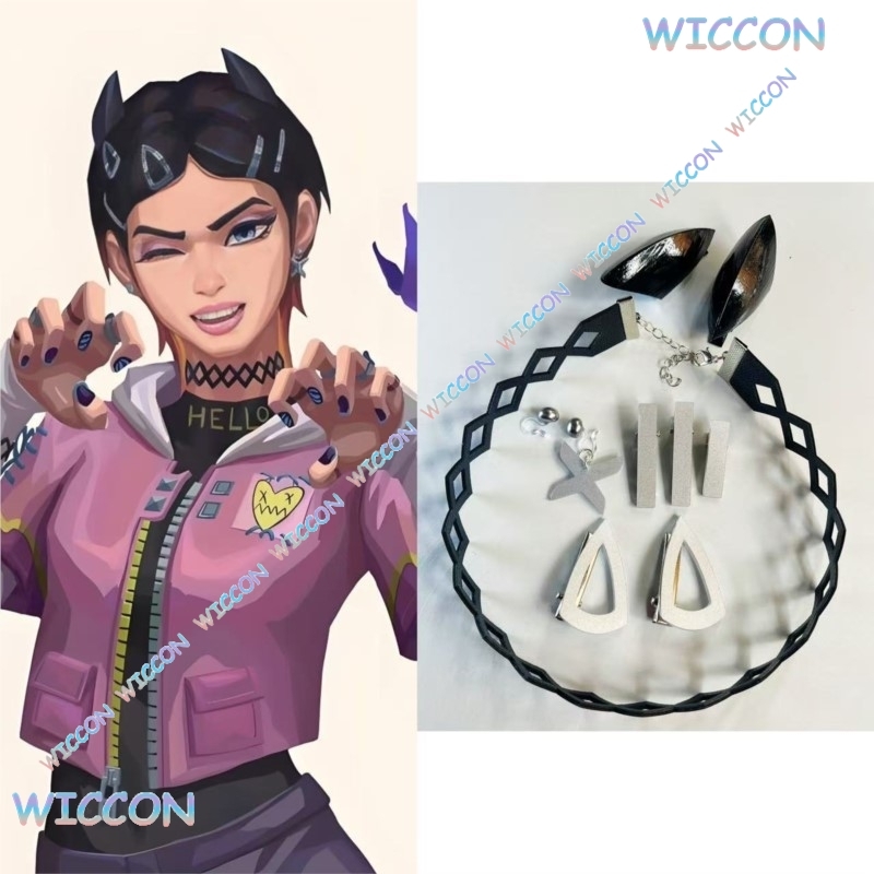 Valorant Clove  Clip Collar Bu - Women Accessories Earrings ulasan dan harga