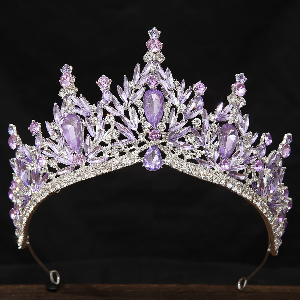 Elegant Baroque Crown Headband - Women'S Vintage Accessories ulasan dan harga
