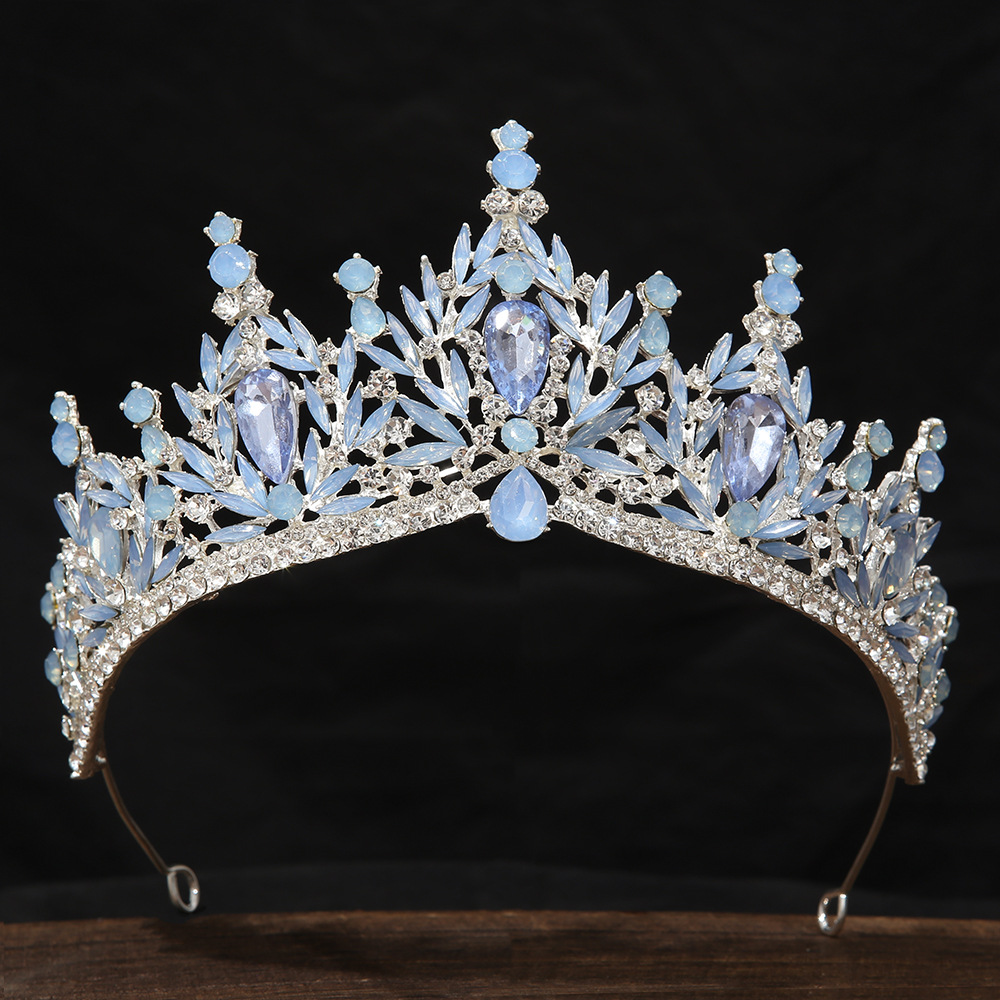 Elegant Baroque Crown Headband - Women'S Vintage Accessories ulasan dan harga